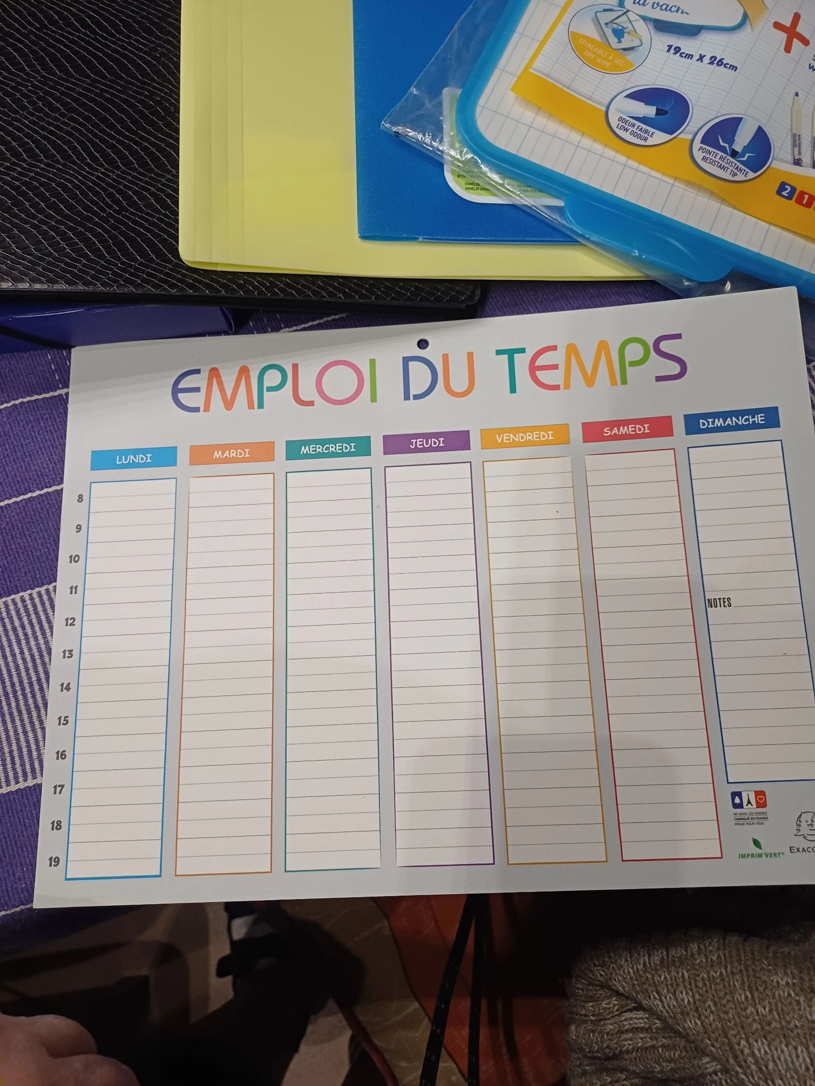 Lot of new school supplies – photo 7